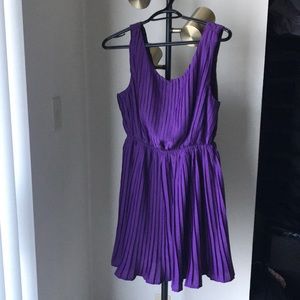 Purple dress